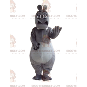 BIGGYMONKEY™ mascot costume of Gloria, the famous hippopotamus