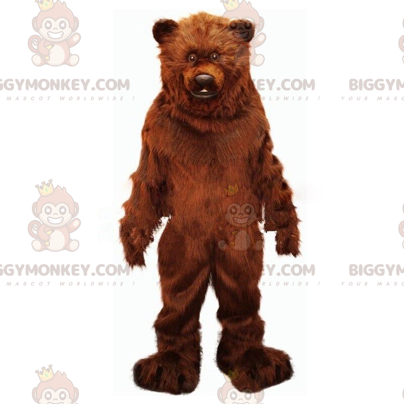 BIGGYMONKEY™ Disfraz de mascota de oso impresionante peludo BIGGYMONKEY™ Disfraz de mascota de oso impresionante peludo