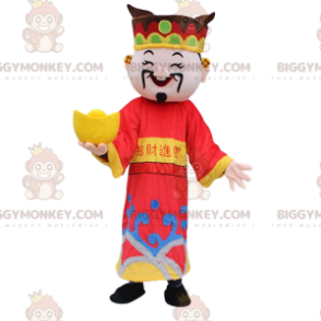 Kostým asijského maskota BIGGYMONKEY™, Bůh bohatství, kostým Asia - Pánské maskoti - BIGGYMONKEY_010319 - BiggyMonkey.com