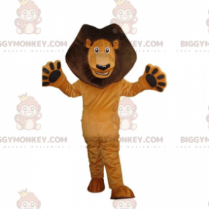Disfraz de mascota BIGGYMONKEY™ de Alex, el famoso león de los dibujos animados Madagascar - BiggyMonkey.com