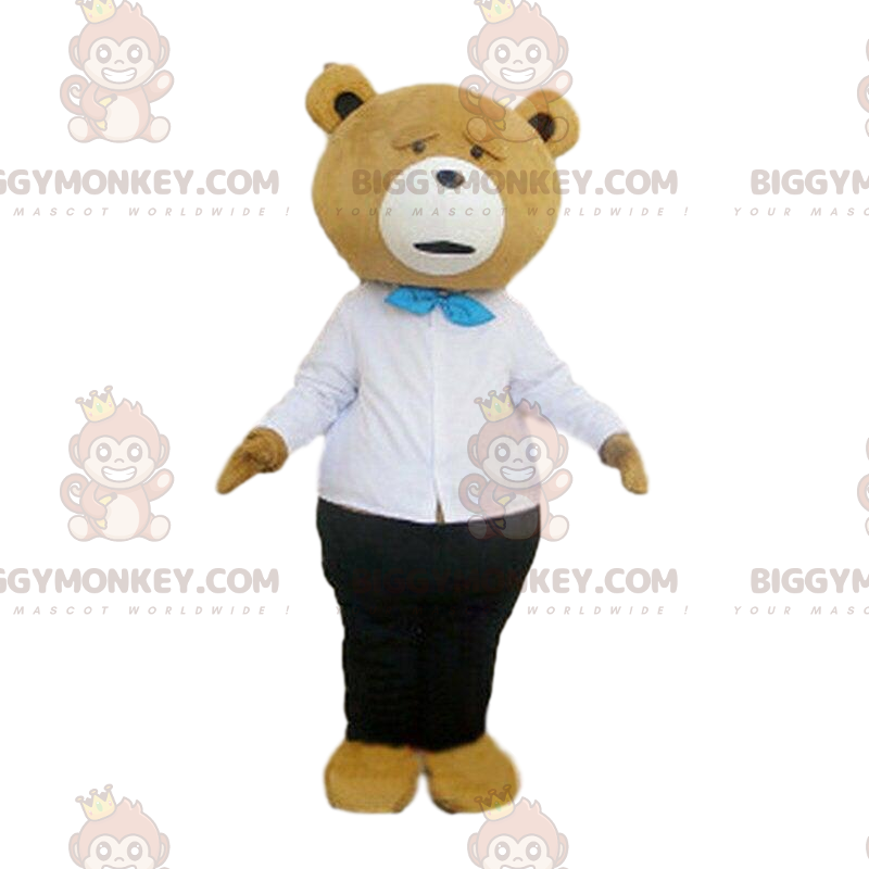 BIGGYMONKEY™ costume da mascotte del famoso Ted nel film