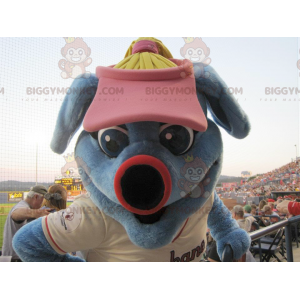 Disfraz de mascota BIGGYMONKEY™ de conejito azul -