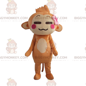 Costume de mascotte BIGGYMONKEY™ du singe Yoyo et Cici, singe