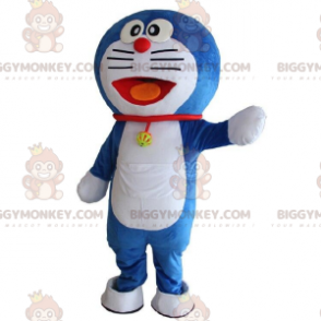 Στολή μασκότ BIGGYMONKEY™ της Doraemon, της διάσημης γάτας