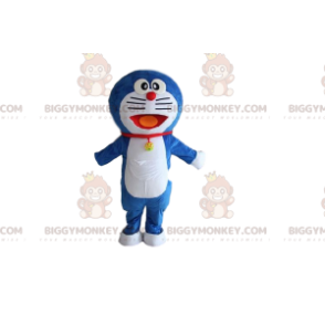 BIGGYMONKEY™ Maskottchenkostüm von Doraemon, der berühmten