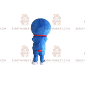 BIGGYMONKEY™ mascot costume of Doraemon, famous manga robot cat