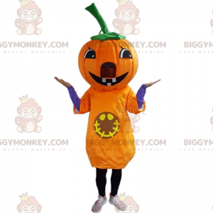 Giant pumpkin BIGGYMONKEY™ mascot costume, Halloween costume -