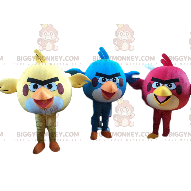3 disfraces de Angry Birds, disfraz de mascota de Angry Birds 3 disfraces de Angry Birds, disfraz de mascota de Angry Birds