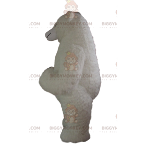 Déguisement de gros ours blanc gonflable, costume gigantesque -