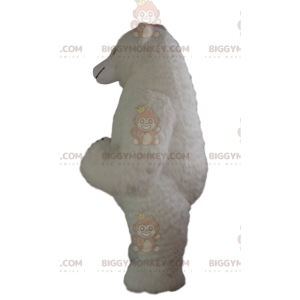 Large inflatable white bear costume, gigantic costume -