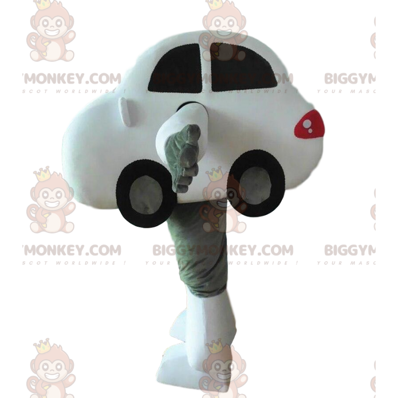 Costume da macchina bianca, costume da automobile - Costume da macchina bianca, costume da automobile -