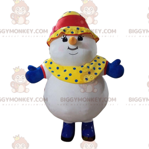 Oppusteligt snemandskostume, kæmpe kostume - Biggymonkey.com