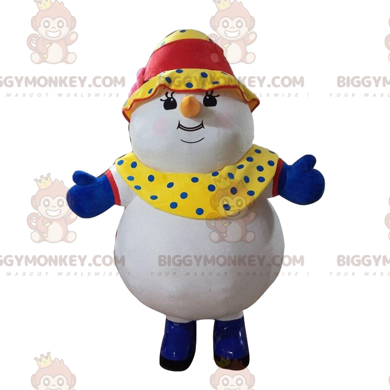 Costume da pupazzo di neve gonfiabile, costume gigante - Costume da pupazzo di neve gonfiabile, costume gigante -