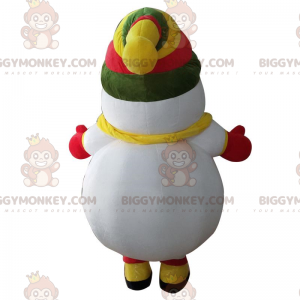 Opblaasbaar sneeuwpopkostuum, gigantische vermomming - Menselijke mascottes - BIGGYMONKEY_010437 - BiggyMonkey.com