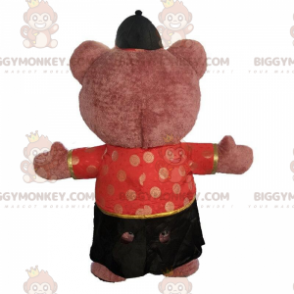 Nadmuchiwany kostium misia w azjatyckim stroju - Maskotka niedźwiedź - BIGGYMONKEY_010443 - BiggyMonkey.com