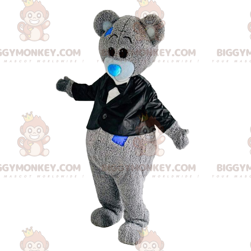 Déguisement de nounours en smoking très élégant, costume d'ours Déguisement de nounours en smoking très élégant, costume d'ours