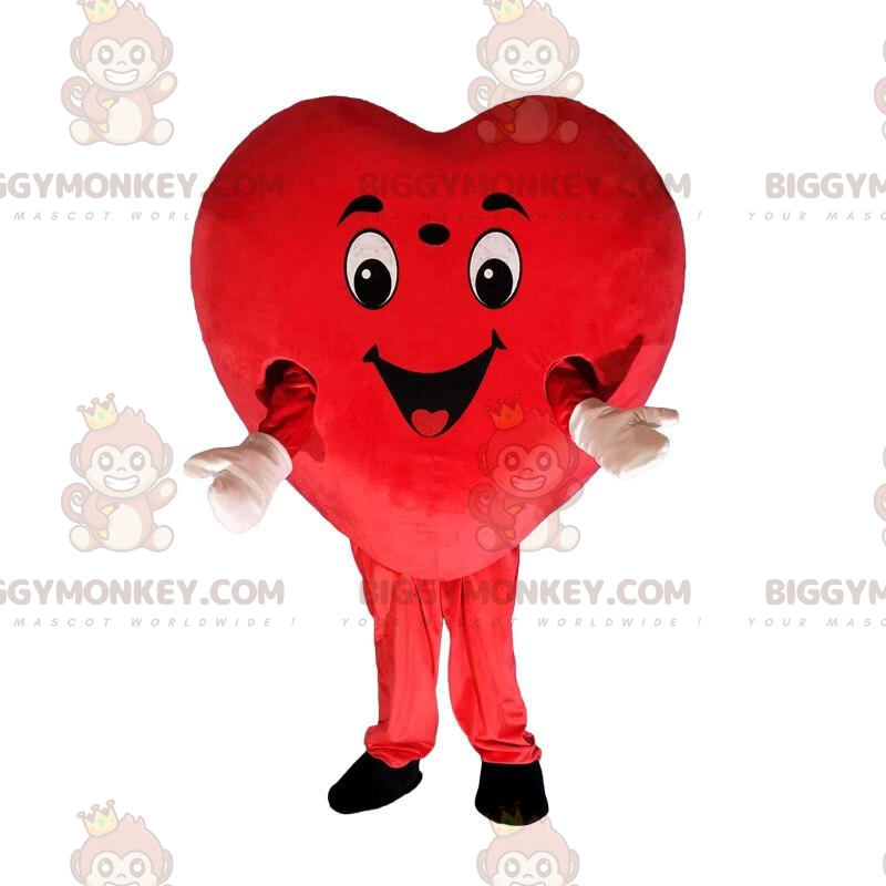 Reuze rood hart kostuum, hartvormig kostuum - Biggymonkey.com