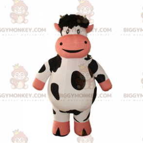 Opblaasbare koe BIGGYMONKEY™ mascottekostuum, gigantische