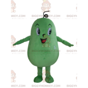 Giant Green Squash BIGGYMONKEY™ Mascot Costume, Green Vegetable