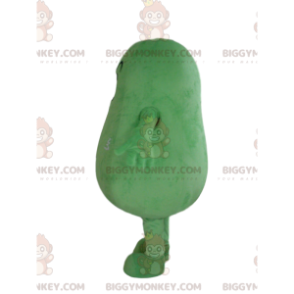 Giant Green Squash BIGGYMONKEY™ Mascot Costume, Green Vegetable