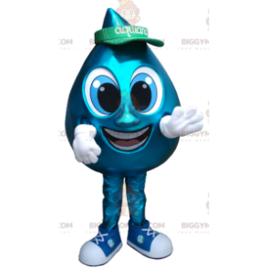 Kostým maskota Giant Blue Water Drop BIGGYMONKEY™ - Nezařazení maskoti - BIGGYMONKEY_01194 - BiggyMonkey.com
