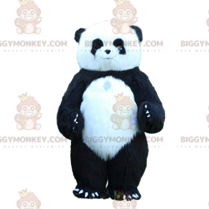 BIGGYMONKEY™ oppustelig panda maskot kostume, 3 meter høj