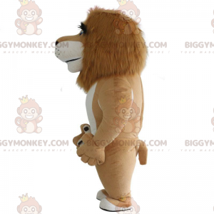 Costume of Alex, the famous lion in the cartoon Madagascar -