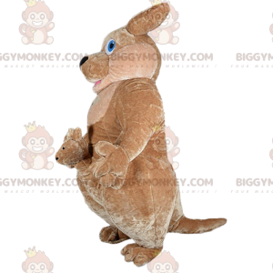 BIGGYMONKEY™ inflatable kangaroo mascot costume, giant kangaroo