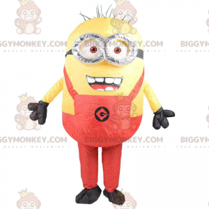 Opblaasbaar Minions-kostuum, geel stripfiguur - Biggymonkey.com