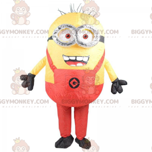 Φουσκωτό κοστούμι Minions, κίτρινος χαρακτήρας κινουμένων