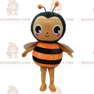 Pomarańczowy i czarny kostium pszczół, kostium latającego owada