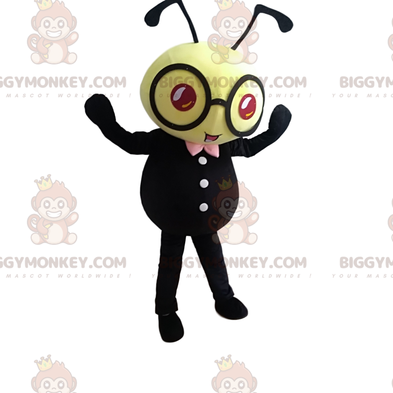Gelb-schwarzes Bienenkostüm mit Brille - Biggymonkey.com Gelb-schwarzes Bienenkostüm mit Brille - Biggymonkey.com