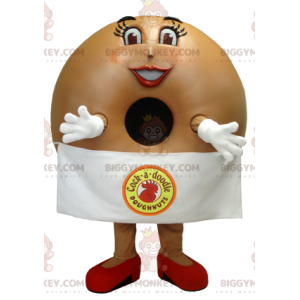 Disfraz de mascota BIGGYMONKEY™ de donuts gigantes -