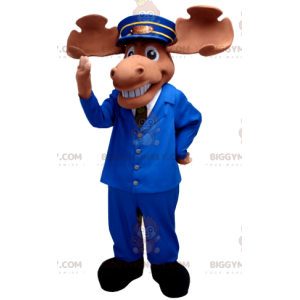 BIGGYMONKEY™ μασκότ στολή Caribou Moose με στολή Zookeeper -