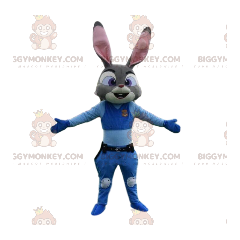 BIGGYMONKEY™ costume mascotte di Judy, il famoso coniglio del