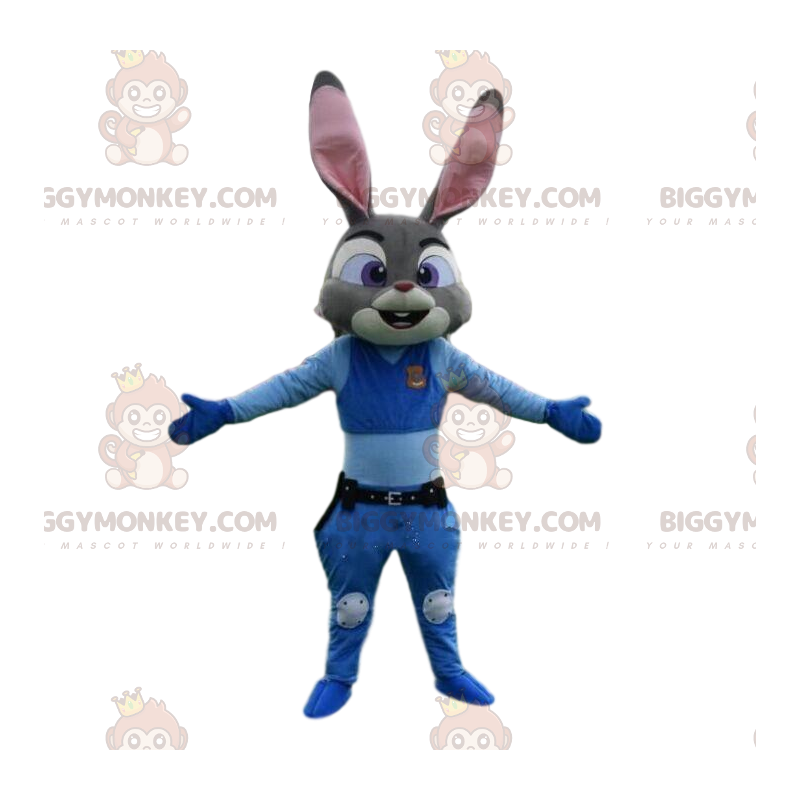 BIGGYMONKEY™ mascot costume of Judy, the famous rabbit from the