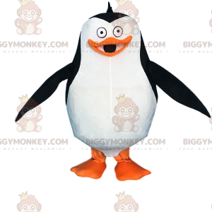 Kostym av den berömda tecknade pingvinen Madagaskar -