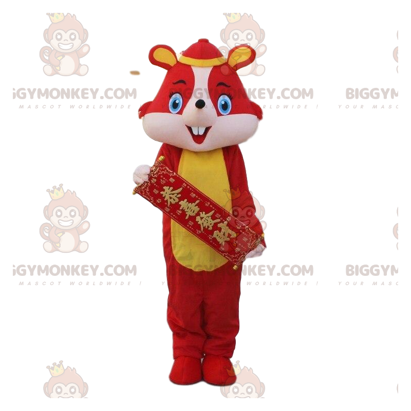 Red mouse costume in traditional Chinese dress – Biggymonkey.com Red mouse costume in traditional Chinese dress – Biggymonkey.com