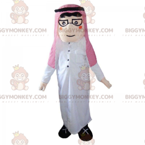 Costume de mascotte BIGGYMONKEY™ d'homme oriental, costume de