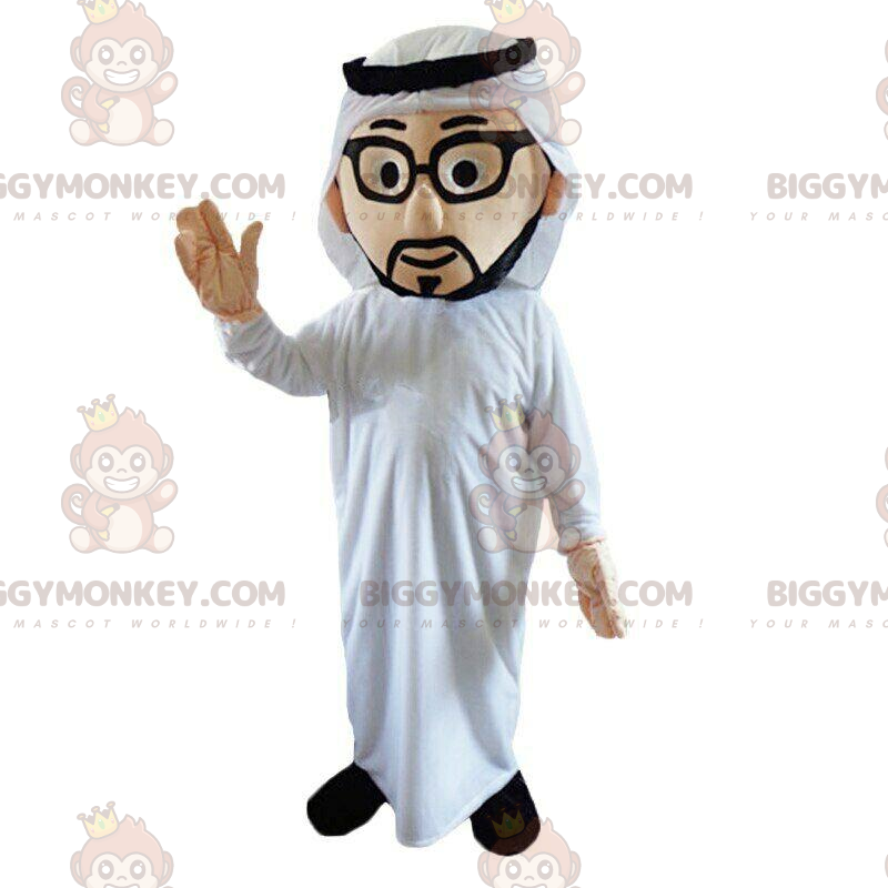 Oriental Man Costume, Maghreb BIGGYMONKEY™ Mascot Costume