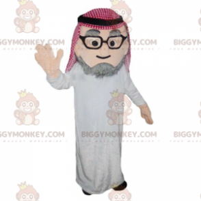 Förklädnad av gammal man från Orienten, tuaregdräkt - Maskot för män - BIGGYMONKEY_010527 - BiggyMonkey.com