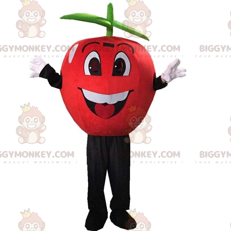 Costume da mela rossa gigante, costume da mascotte BIGGYMONKEY™