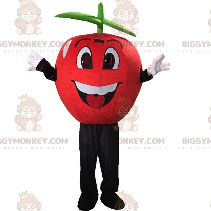 Disfraz de manzana roja gigante, disfraz de mascota