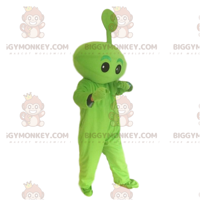 Déguisement de petit monstre vert, costume d'extra-terrestre - Déguisement de petit monstre vert, costume d'extra-terrestre -