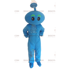 Lille blå monster kostume, alien kostume - Biggymonkey.com