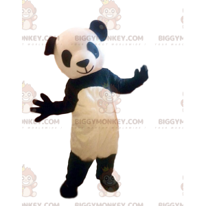 Ασπρόμαυρη στολή Panda, Ασιατική στολή μασκότ BIGGYMONKEY™ -