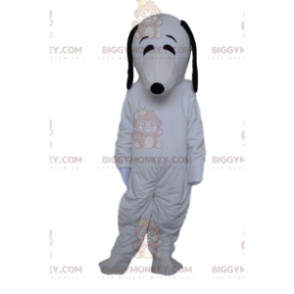 Vermomming van Snoopy, de beroemde tekenfilmhond -