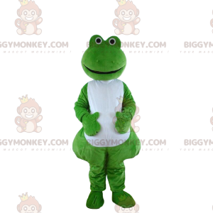 Kostým zelené a bílé žáby, kostým žáby – Biggymonkey.com