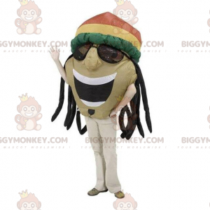 Jamaican Man BIGGYMONKEY™ maskotkostyme med dreadlocks - Maskotter for menn - BIGGYMONKEY_010557 - BiggyMonkey.com