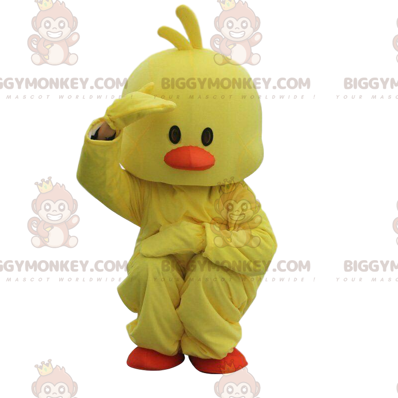 Niño pequeño Disfraz de pato amarillo Niños lindo disfraz de animal siamés  con capucha Halloween